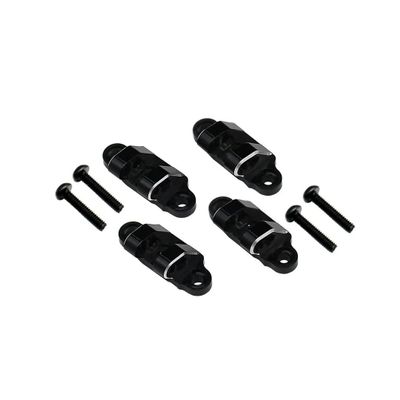 VERBANA for Losi Mini LMT 1:18 RC Car Aluminum Alloy Lower Shock Absorber Fixed Seat Aperture Adjustable Kit Replacement for Losi Mini LMT 1:18 4WD RC Car Accessories Part