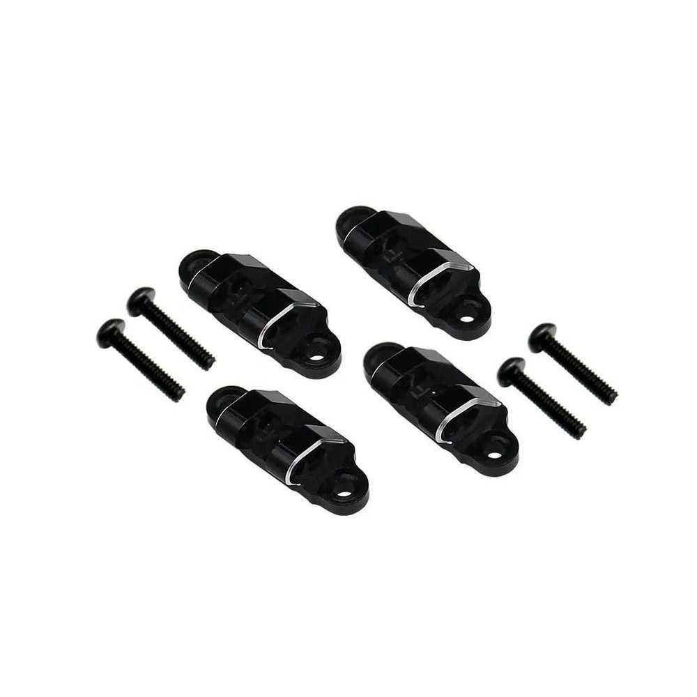 VERBANA for Losi Mini LMT 1:18 RC Car Aluminum Alloy Lower Shock Absorber Fixed Seat Aperture Adjustable Kit Replacement for Losi Mini LMT 1:18 4WD RC Car Accessories Part