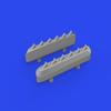 Eduard 1/72 P-51D Exhaust Pipe with Fairing (for Dual), Parts for Plastic Models EDU672359 view 3
