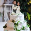 Custom Bobblehead Anniversary Gifts for Couples, Personalized Handmade Clay Figurine Crafted by Photo, 2 Person Fully Customizable Clay Figurine for Wedding Cake Topper Engagement Gift E view 2