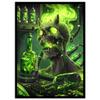 Realm Guard 100ct Textured TCG/MTG Card Art Sleeves (Green Toxic Poison) view 1