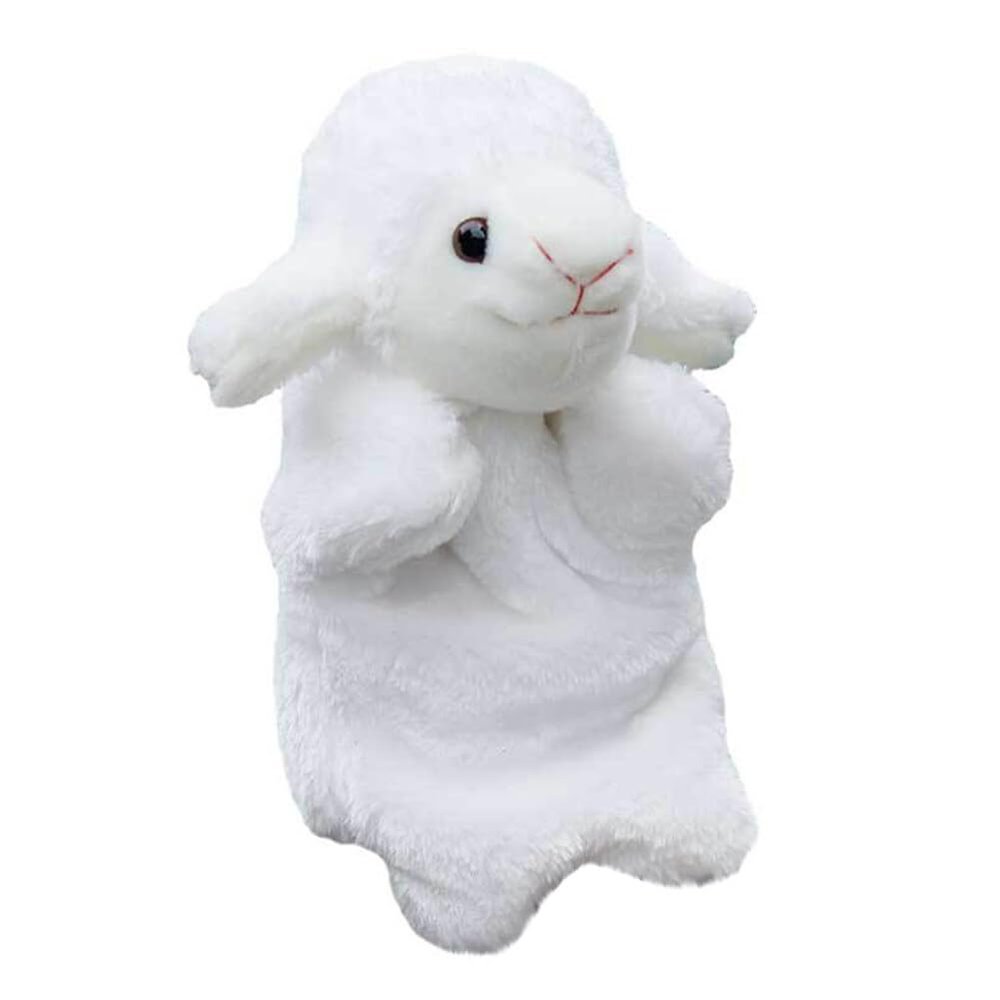 Animal Hand Puppets for Kids Adults Sheep Plush Puppets Stuffed Animal Hand Puppets Interactive Toys Farm Animal Hand Puppets for Role Play Storytelling Show Theater-Ideal Gift for Boys Girls