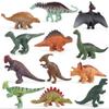 Xshelley 12PCS Kids Dinosaur Figures Toys,2-3 Inches mini Plastic Realistic Dinosaur Figures Set,Including T-Rex, Stegosaurus, Triceratops, Unicorns, etc view 1