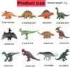 Xshelley 12PCS Kids Dinosaur Figures Toys,2-3 Inches mini Plastic Realistic Dinosaur Figures Set,Including T-Rex, Stegosaurus, Triceratops, Unicorns, etc view 2