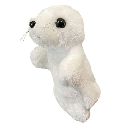 Animal Hand Puppets for Kids Adults Sea Lion Plush Puppets Stuffed Animal Hand Puppets Interactive Toys Sea Animal Hand Puppets for Role Play Storytelling Show Theater-Ideal Gift for Boys Girls