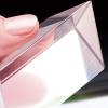 Triangular Prism Rainbow Prism Photo Photography Prism Optical Glass Triangular Prism Triples Prism for Student Educator Optical Glass Triangular Prism Photography Prism Rainbow Prism for Student view 3