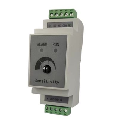PGMTDEFXJO 35mm Din Rail Liquid Water Leakage Detector Alarm with 1M Sensor Wire Water Switch Relay Output Flood Alarmor Alertor(Size:2pcs Module)