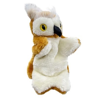 Animal Hand Puppets for Kids Adults Owl Plush Puppets Stuffed Animal Hand Puppets Interactive Toys Animal Hand Puppets for Role Play Storytelling Show Theater-Ideal Gift for Boys Girls