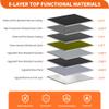 JUNDUN 5200 Coin Collection Book 300 Pockets Fireproof Coin Albums for Collectors & 36 Sleeves Paper Money Binder Holder with Aluminum Foil Lining for Coin, Currency,Bill,Quarter and Stamp view 2