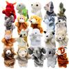 Animal Hand Puppets for Kids Adults Lion Plush Puppets Stuffed Animal Hand Puppets Interactive Toys Zoo Animal Hand Puppets for Role Play Storytelling Show Theater-Ideal Gift for Boys Girls view 4
