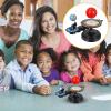 Dntum Solar SyPlanetarium Model Sun Earth Moon Orbital Model Scientific Experiment Kit Educational Teaching Tool for Kids Toddlers view 4