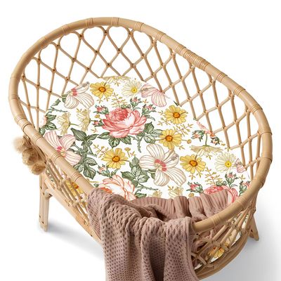 Baby Bassinet Sheet for Boy and Girl, Stretchy Soft and Breathable Baby Bassinet Fitted Sheets, Universal Fitted for Oval, Hourglass & Rectangle Bassinet Mattress
