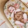 Baby Bassinet Sheet for Boy and Girl, Stretchy Soft and Breathable Baby Bassinet Fitted Sheets, Universal Fitted for Oval, Hourglass & Rectangle Bassinet Mattress view 2