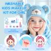 INNOCHEER Kids Makeup Kit for Girl Toys, Frozen Toys for Girls Makeup Kit, Washable Make Up for Kids Double Layer, Frozen Makeup for Little Girls, Gifts Toys for 3 4 5 6 7 8 9 10 11 12+ Year Old Girls view 4