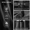 JPXH Medieval Hooded Cloak Renaissance Cape for Men and Women Halloween Costume view 2