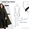JPXH Medieval Hooded Cloak Renaissance Cape for Men and Women Halloween Costume view 3