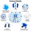 HAPYBOUCY 2PCS Inflatable Bumper Balls, 5Ft Human Hamster Ball, Zorb Ball for Adults or Children, Bubble Soccer for Sport Time view 3