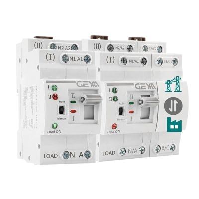 PGMTDEFXJO G2R Din Rail 2P 4P ATS Dual Power Automatic Transfer Switch Electrical Selector Switches Uninterrupted Power 25A 40 63A(Color:G2R 2P 40A,Size:220V)