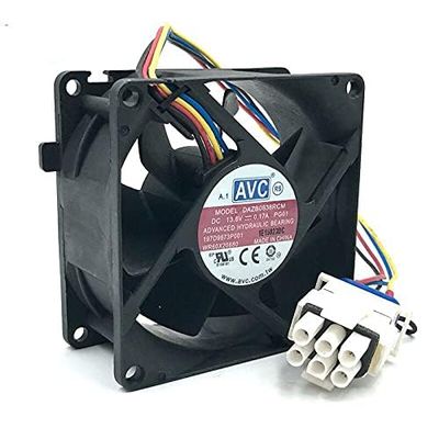 DAZB0838RCM Refrigerator Fan DAZB0838RCM DC13.6V 0.17A 8038 Refrigerator Fan for DAZB0838RCM Fan