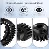 54T 1 Mod Hardened Steel Spur Gear with 18T Motor Pinion Gear Compatible with Traxxas 1/5 X-Maxx 1/7 XO-1 1/10 Maxx 1/10 E-REVO 2.0 VXL, Replace 6449 view 4