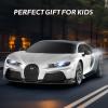 MIEBELY Remote Control Car - 1/24 Scale Fast Rc Race Car, Bugatti Chiron 3.7V 500 mAh Toys with Headlight, Racing Hobby Model Birthday Ideal Gifts for Adults Kids Boys Age 6 7 8 9 10 Year Old view 4