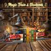 AKWME 2in1 Harry Magic Train & Bookends Building Set, Home Decorative Building Block Toy, Ideal Collectible & Display Building Toys for Adults & Children, Cool Bookshelf Organizer & Home Decor 1068PCS view 3