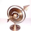 Antique Brass Armillary Sphere Globe with Astrological Signs, 10-Piece Set, 10" Diameter view 4