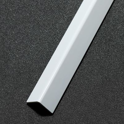 Awvob Wall Corner Protector White - 4 PCS, 3 ft x 1 in - Self Adhesive Corner Guards for Walls, Cabinet Doors, Edge Protector Trim; Easy to Install Wall Corner Guard (90 cm x 2.5 cm)
