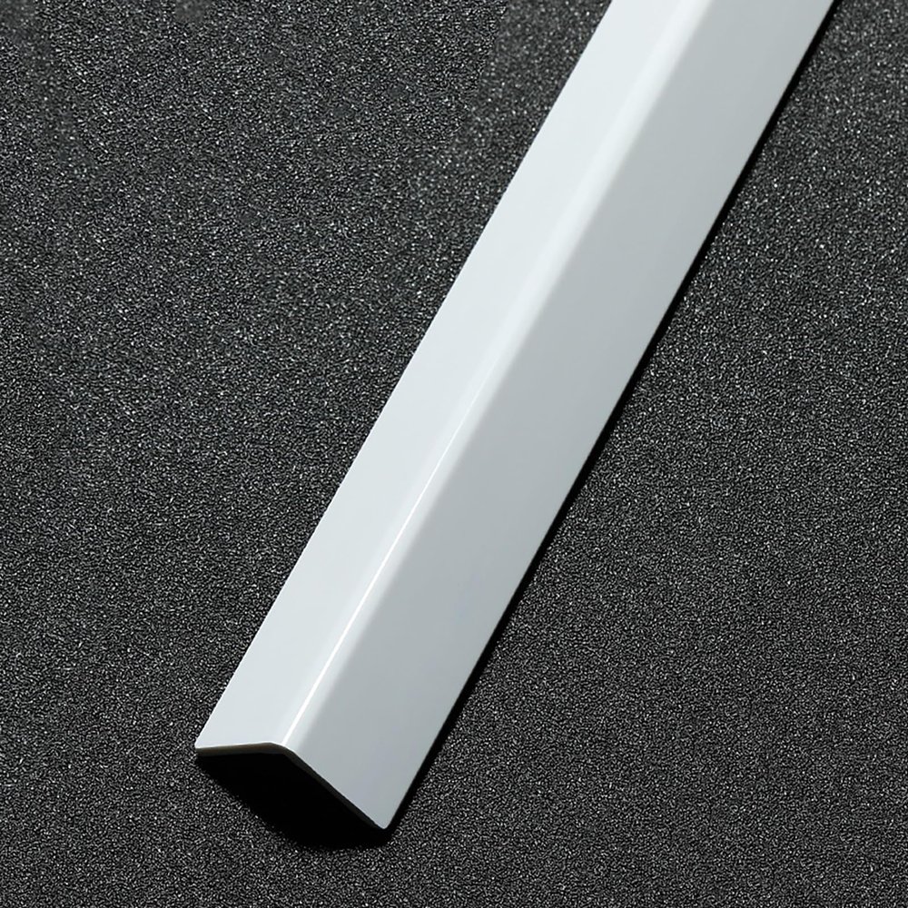 Awvob Wall Corner Protector White - 4 PCS, 3 ft x 1 in - Self Adhesive Corner Guards for Walls, Cabinet Doors, Edge Protector Trim; Easy to Install Wall Corner Guard (90 cm x 2.5 cm)
