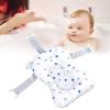 Baby Bath Cushion Pad Newborn Bath Bed Adjustable Baby Shower Mat Non Slip Soft Mesh Padded Infant Bathtub Support Foldable Baby Bath Seat Back Body Pillow Infant Bather view 4