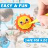 36 Outer Space Wooden Magnet Painting Craft Kit DIY Kids Astronaut Arts Crafts Painting Kit for Kids DIY Creativity Art Supplies for Boys Girls Party Favor Ages 4-8 8-12 Birthday Summer Crafts Gifts view 4