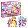 GALUPY Rainbow Unicorn Advent Calendar Toy Unicorn - Children's Advent Calendar with Exclusive Unicorn Figures and Complete Play Set view 1