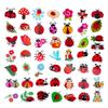 100 Pack Ladybug Stickers, Lady Bug Party Favors, Birthday Decorations view 2