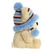 Aurora Festive Holiday Baby Bear Bonnie Stuffed Animal - Seasonal Cheer - Heartwarming Gifts - Brown 13 Inches view 3