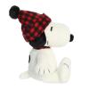 Aurora Festive Peanuts Winter Plaid Snoopy Stuffed Animal - Officially Licensed Toys for All Snoopy Fans - Nostalgic Gift for Adults and Birthday Celebrations - White 10 Inches view 3
