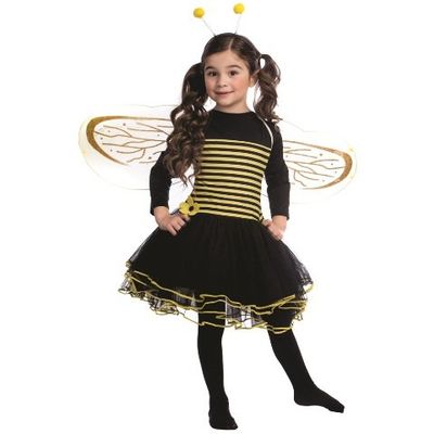 212 Main Bumblebee Dress Costume Large - Age 12 to 14 Multicoloured