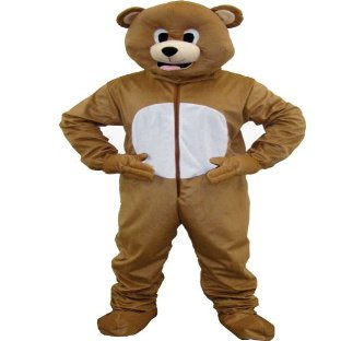 212 Main Brown Bear Mascot - Toddler 4