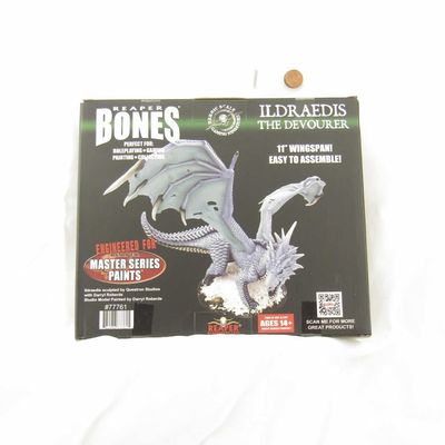 Classic Bones: White Dragon, Ildraedis the Devourer by Reaper Miniatures