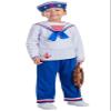 212 Main Sailor Boys Costume, Large - Age 12 to 14 Multicoloured view 1