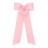 Wee Ones Girls Grosgrain Bowtie with Matching Moonstitch Edge, Knot Wrap and Streamer Tails, Lt Pink, Medium view 1