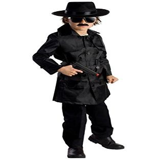 212 Main Spy Agent Boys Costume, T4 Multicoloured