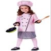 212 Main Master Girl Chef Costume, T4, Black view 1