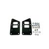 212 Main Billet Aluminum LS Swap Conversion Motor Mount Adapter Plates, Clear Anodized view 1
