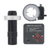ZTBH Microscope Accessories Kit 1080P 60FPS 2K 4800W 48MP HDMI USB Support TF Industrial Electronic Digital Video Microscope Camera Magnifier for Phone Repair Microscope Slides(Size:LED with 130x-01) view 1