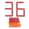 WALWAL 36 PCS Mega Darts Foam Bullet Refill Pack - Compatible with Nerf view 1