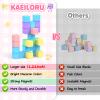 45pcs Magnetic Blocks for Kids Ages 3-5,Magnetic Building Blocks for Toddlers Girl Toys,Creative Sensory Toys 1-3 Magnet Cubes Toys Gifts for 3 4 5 6 7 8 Year Old Boys & Girls Valentines Day Toy view 2