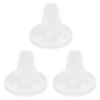 Sippy Cup Nipples for Lansinoh Baby Bottles, Soft 100% Silicone Sippy Spout Nipples, Variable Flow, 6m+, 3 Count view 1