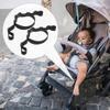JOINPAYA 3pcs Adjustable High Chair Safety Belt Straps for Strollers Safety Strap and Versatile Seat Fixing Belts for Dining and Shopping Cart Use view 2