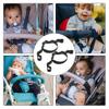 JOINPAYA 3pcs Adjustable High Chair Safety Belt Straps for Strollers Safety Strap and Versatile Seat Fixing Belts for Dining and Shopping Cart Use view 4