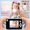 Kids Selfie Camera, 48MP 1080P Digital Video Camera for Toddler, 4X Digital Zoom, Auto Focus, Portable Toy, Christmas Birthday Gifts view 3